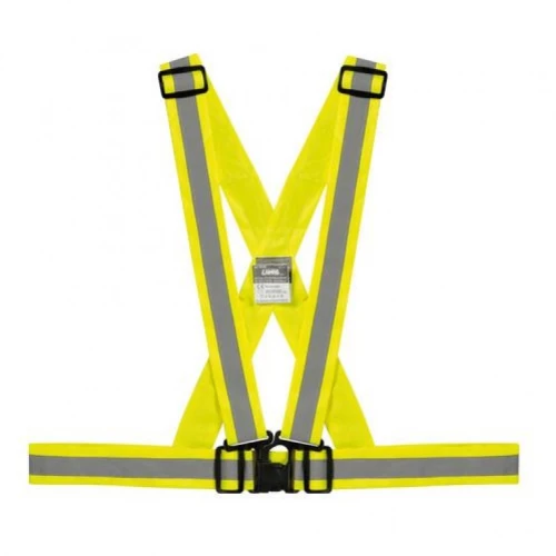Lampa ΑΝΑΚΛΑΣΤΙΚΗ ΖΩΝΗ X-BELT ΜΕ ΧΙΑΣΤΙ ΤΙΡΑΝΤΕΣ (ΦΩΣΦΟΡΙΖΕ/ΚΙΤΡΙΝΟ/ΠΟΛΥΕΣΤΕΡΙΚΟ) - 1 ΤΕΜ. 9141.0-LM