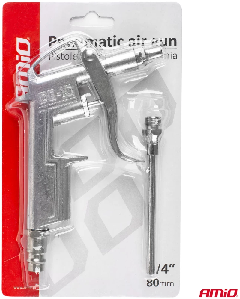 AMIO ΠΙΣΤΟΛΙ ΑΕΡΟΣ ΜΕ ΜΥΤΗ 80mm PT-13 AMIO - 1 ΤΕΜ. 02631/AM
