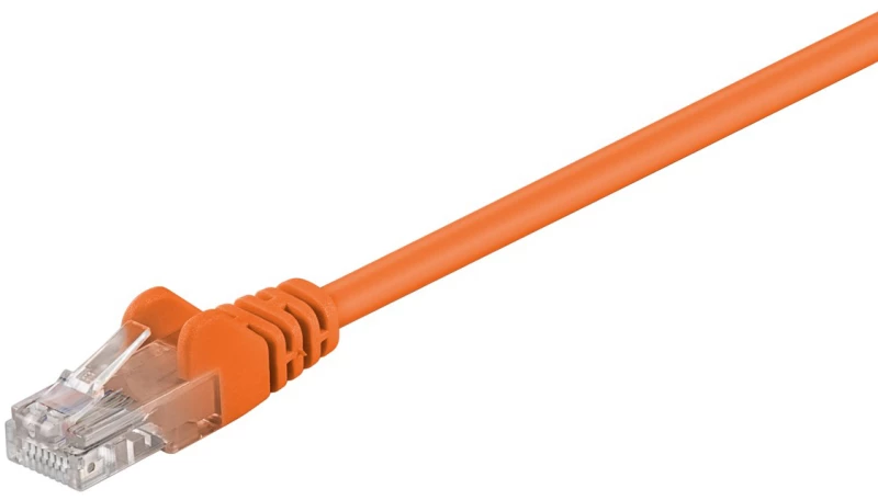 GOOBAY καλώδιο U/UTP CAT5e 95227, CCA AWG 28/7, 2m, πορτοκαλί