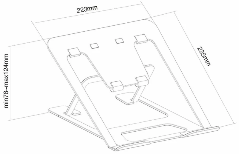 Βάση Laptop Neomounts NSLS085BLACK