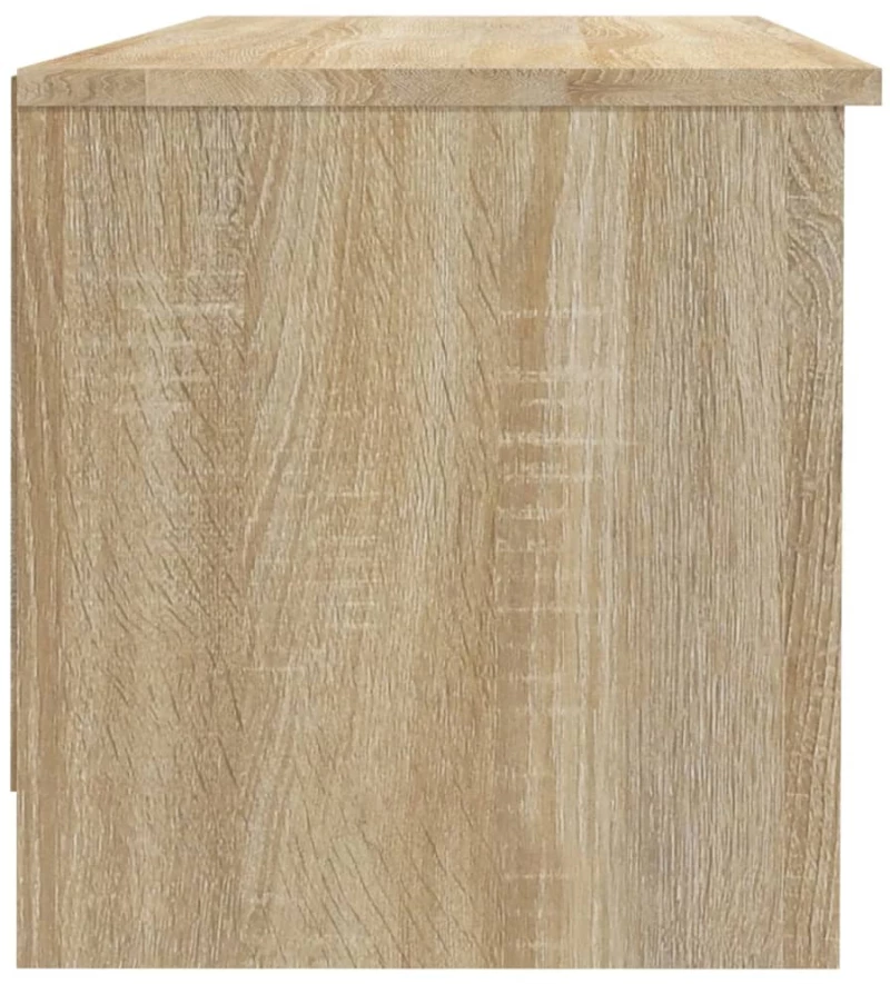 vidaXL Έπιπλο Τηλεόρασης Sonoma Δρυς 102x35,5x36,5εκ. Επεξεργ. Ξύλο N/A Καφέ