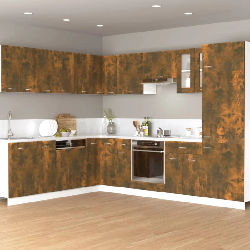 vidaXL Ντουλάπι Κρεμαστό Καπνιστή Δρυς 60x31x40 εκ. Επεξεργασμένο Ξύλο  Καφέ