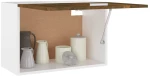 vidaXL Ντουλάπι Κρεμαστό Καπνιστή Δρυς 60x31x40 εκ. Επεξεργασμένο Ξύλο  Καφέ