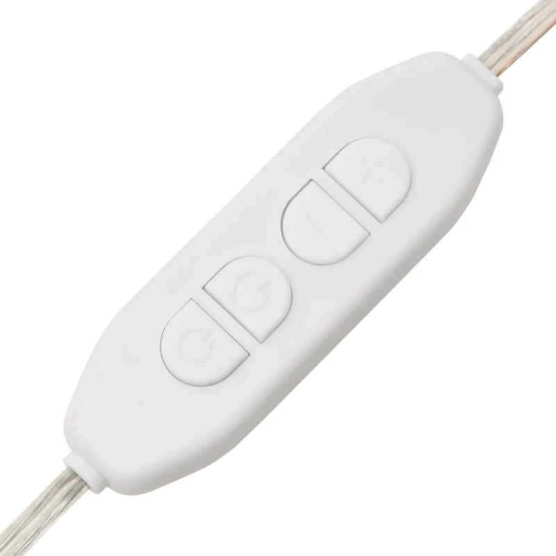 vidaXL Μπουντουάρ LED με Ντουλάπι Καπνιστή Δρυς από Επεξεργασμένο Ξύλο N/A Καφέ