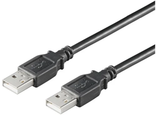 GOOBAY καλώδιο USB 2.0 Type A 93593, copper, 1.8m, μαύρο