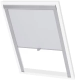 vidaXL Στόρι Ρόλερ Συσκότισης (Blackout) Λευκό M06/306 m06/306 Λευκό