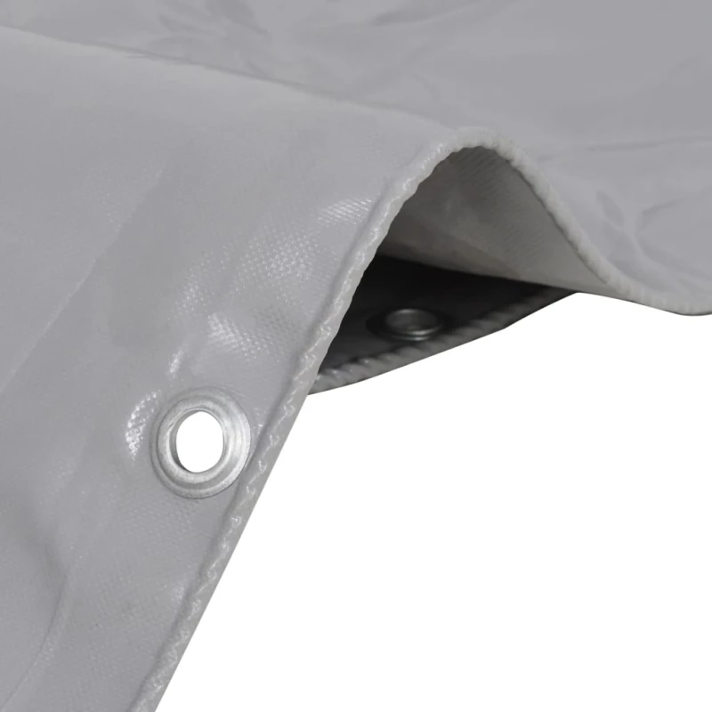 vidaXL Μουσαμάς Γκρι 1,5 x 6 μ. 650 γρ./μ.² 1.5 x 6 m Γκρι