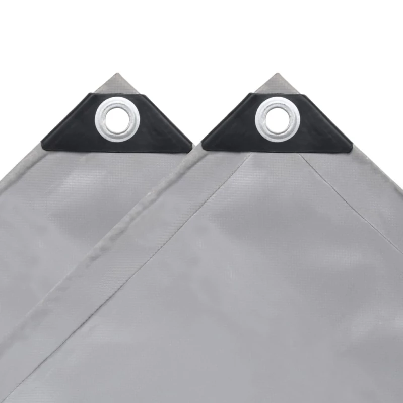 vidaXL Μουσαμάς Γκρι 1,5 x 6 μ. 650 γρ./μ.² 1.5 x 6 m Γκρι