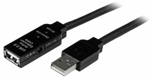 Καλώδιο USB Startech USB2AAEXT25M         Μαύρο