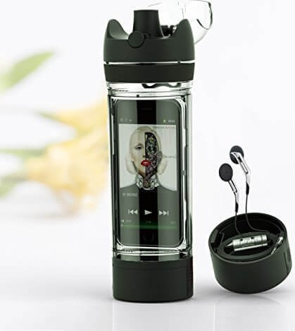 Ibottle ΜΠΟΥΚΑΛΙ ΠΑΓΟΥΡΙ ΜΕ ΘΗΚΗ ΓΙΑ IPHONE 6/6S/7/8 ΜΑΥΡΟ 500.016
