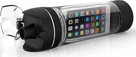 Ibottle ΜΠΟΥΚΑΛΙ ΠΑΓΟΥΡΙ ΜΕ ΘΗΚΗ ΓΙΑ IPHONE 6/6S/7/8 ΜΑΥΡΟ 500.016