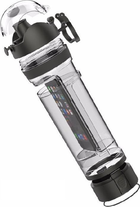 Ibottle ΜΠΟΥΚΑΛΙ ΠΑΓΟΥΡΙ ΜΕ ΘΗΚΗ ΓΙΑ IPHONE 6/6S/7/8 ΜΑΥΡΟ 500.016