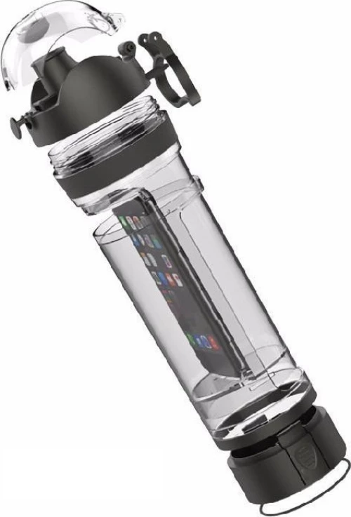 Ibottle ΜΠΟΥΚΑΛΙ ΠΑΓΟΥΡΙ ΜΕ ΘΗΚΗ ΓΙΑ IPHONE 6/6S/7/8 ΜΑΥΡΟ 500.016
