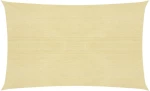vidaXL Πανί Σκίασης Μπεζ 2 x 4,5 μ. από HDPE 160 γρ./μ² 2 x 4.5 m Μπεζ