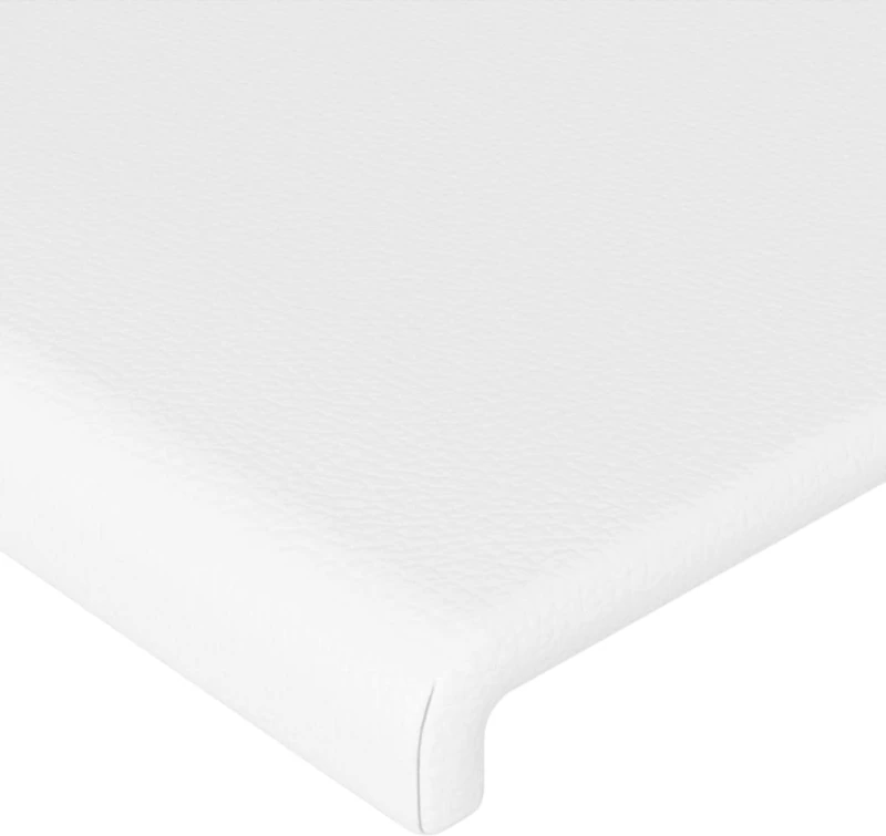vidaXL Κεφαλάρια Κρεβατιού 4 τεμ. Λευκά80 x 5 x 78/88εκ.ΣυνθετικόΔέρμα 160 x 5 x 118/128 cm Λευκό