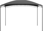 vidaXL Κιόσκι Ανθρακί 3 x 4 x 2,65 μ. 180 γρ./μ² 3 x 4 x 2.65 m Ανθρακί