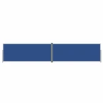 vidaXL Σκίαστρο Πλαϊνό Συρόμενο Μπλε 200 x 1000 εκ. 200 x 1000 cm Μπλε