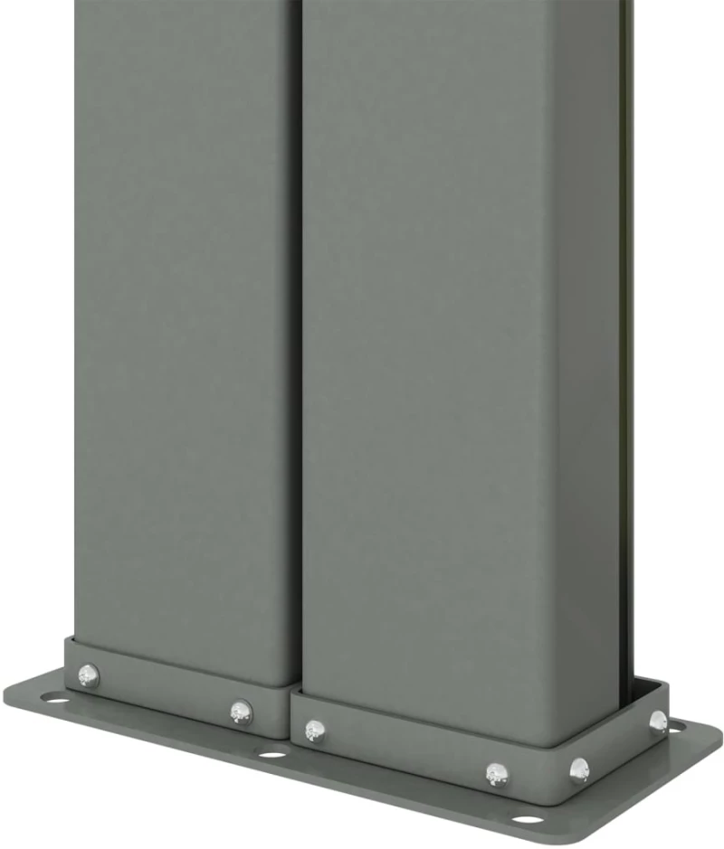 vidaXL Σκίαστρο Πλαϊνό Συρόμενο Μπλε 200 x 1000 εκ. 200 x 1000 cm Μπλε