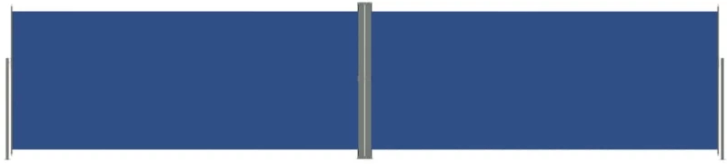 vidaXL Σκίαστρο Πλαϊνό Συρόμενο Μπλε 220 x 1000 εκ. 220 x 1000 cm Μπλε