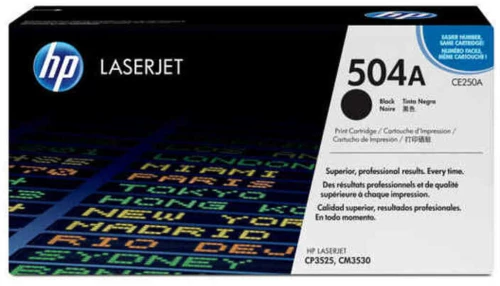 Γνήσιο Toner HP 504A Μαύρο