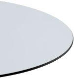 Επιφάνεια τραπεζιού PWH-0001 pakoworld HPL ivory Φ69εκ