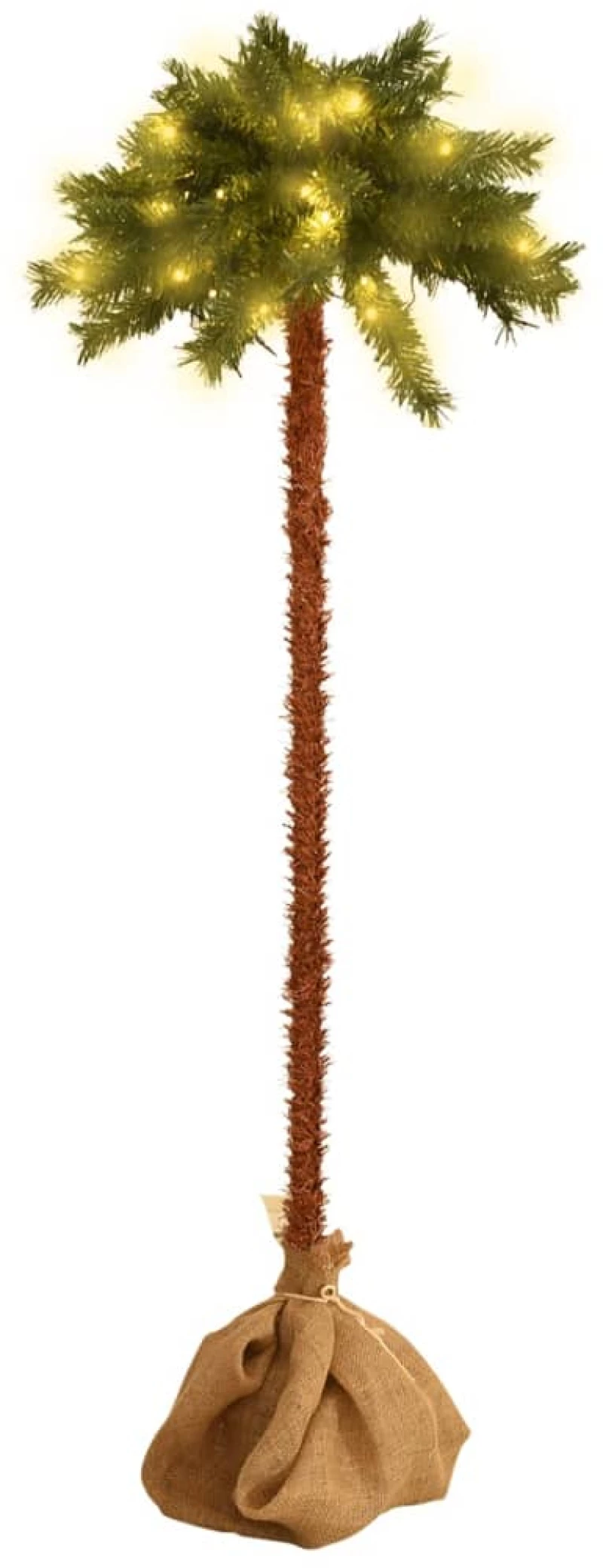 vidaXL Δέντρο Φοίνικας Τεχνητός με LED 150 εκ. 150 cm Πράσινο