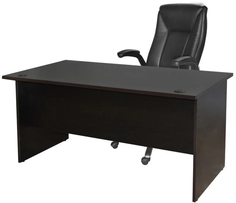 ΓΡΑΦΕΙΟ ΕΠΑΓΓΕΛΜΑΤΙΚΟ CAITLYN 150x75x75 HM2016.02 WENGE (Η τιμή αφορά το 1 τεμάχιο)