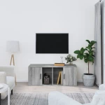 vidaXL Έπιπλο Τηλεόρασης Γκρι Sonoma 100x35x40 εκ. από Επεξεργ. Ξύλο N/A Γκρι