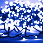 vidaXL Φωτάκια Compact με 1000 LED Μπλε 25 μ. από PVC 25 m