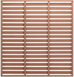 vidaXL Πάνελ Περίφραξης Καφέ 180 x 180 εκ. από WPC 180 x 180 cm Καφέ