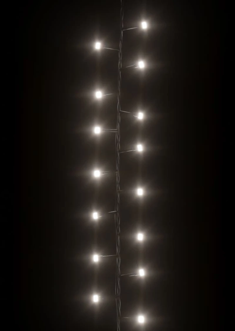 vidaXL Φωτάκια Compact με 1000 LED Ψυχρό Λευκό 25 μ. από PVC 25 m