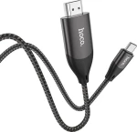 USB cable HOCO UA16 Type-C HDMI 2M gray