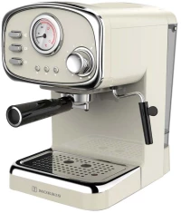Morris R20806EMC Μηχανή Espresso 1100W Μπεζ