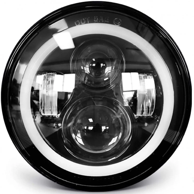 ΠΡΟΒΟΛΕΑΣ CANBUS 7'' ΜΕ ΒΥΣΜΑ Η4 ΚΑΙ ANGEL EYES 7660