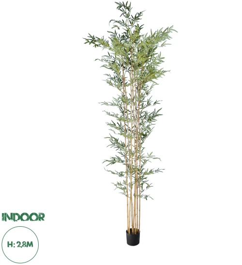 GloboStar® Artificial Garden BAMBOO 20038 Τεχνητό Διακοσμητικό Φυτό Μπαμπού Υ280cm