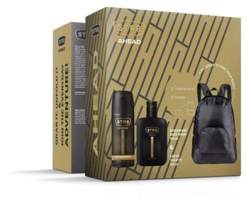 STR8 Ahead Set (EDT 100ml + Deod.Spray 150ml + Σακίδιο Πλάτης)