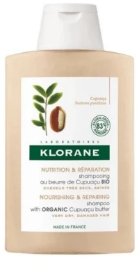 Klorane Σαμπουάν Θρέψης & Επανόρθωσης για Ξηρά Μαλλιά με Βούτυρο Cupuaçu 200ml