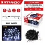 Χριστουγεννιάτικα Λαμπάκια με 1000 led Αδιάβροχα IP44, Ψυχρό Λευκό και 8 Προγράμματα AN79652
