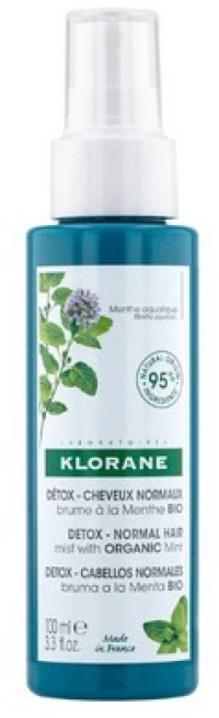 Klorane Aquatic Mint Σπρέι Καθαρισμού και Αποτοξίνωσης από την Ρύπανση με Υδάτινη Μέντα ΒΙΟ 100ml