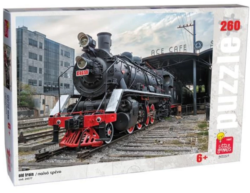 255860 Next παζλ `Παλιό τρένο`, 28x38 εκ., 260 τεμαχίων