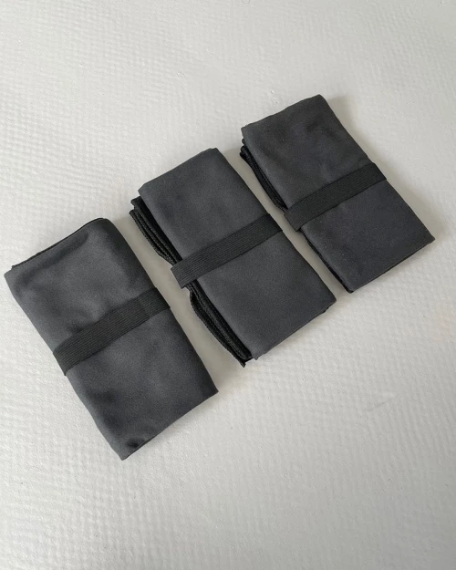 301336 Πετσέτα ΧειρόΣ Survivor 50x50cm σε 3 ΑποχρώσειΣ Ανθρακί