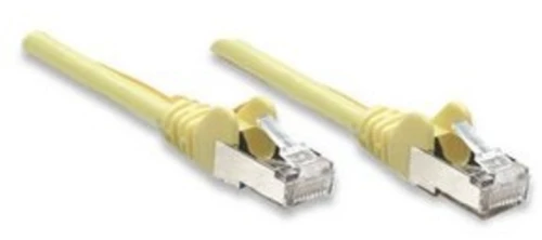 290327 ΚΑΛΩΔΙΟ FTP CAT5E 1M ΚΙΤΡΙΝΟ INTELLINET