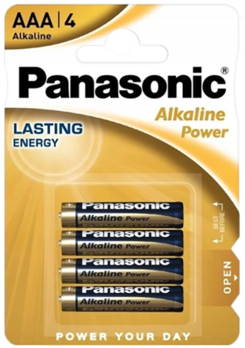 290660 PANASONIC ΜΠΑΤΑΡΙΕΣ ΑΛΚΑΛΙΚΕΣ AAA 1,5V 4ΤΜΧ