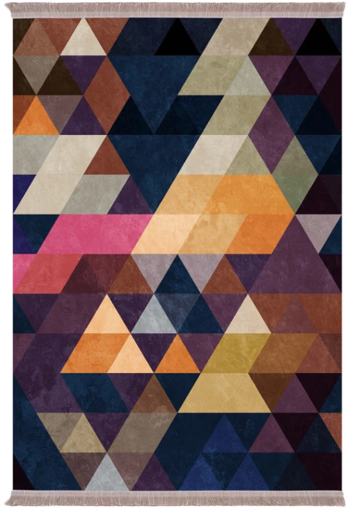 326022 ΧΑΛΙ ΣΑΛΟΝΙΟΥ ΜΕ ΚΡΟΣΙΑ JOSIANE ΠΟΛΥΧΡΩΜΟ  180X280 ΕΚ.