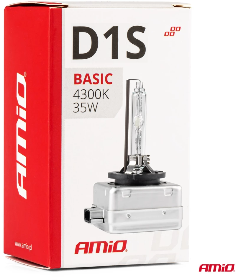 AMIO D1S 12V 4.300k 35W ΑΝΤΑΛΛΑΚΤΙΚΗ ΛΑΜΠΑ BASIC AMIO - 1 ΤΕΜ. 02942/AM