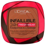 L’Oreal Infaillible 24-Hour Fresh Wear Foundation In A Powder 9gr. - 375 Deep Amber