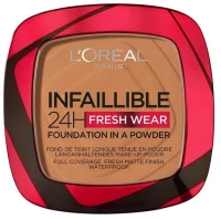 L’Oreal Infaillible 24-Hour Fresh Wear Foundation In A Powder 9gr. - 330 Hazelnut