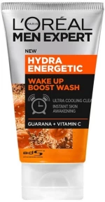 L' Oreal Men Expert Hydra Energetic Wake Up Boost Wash - Gel Καθαρισμού 100ml