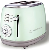 Morris R20815TSG Φρυγανιέρα 2 Θέσεων 850W Πράσινη