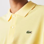 Polo μπλούζα ανδρική Lacoste Yellow